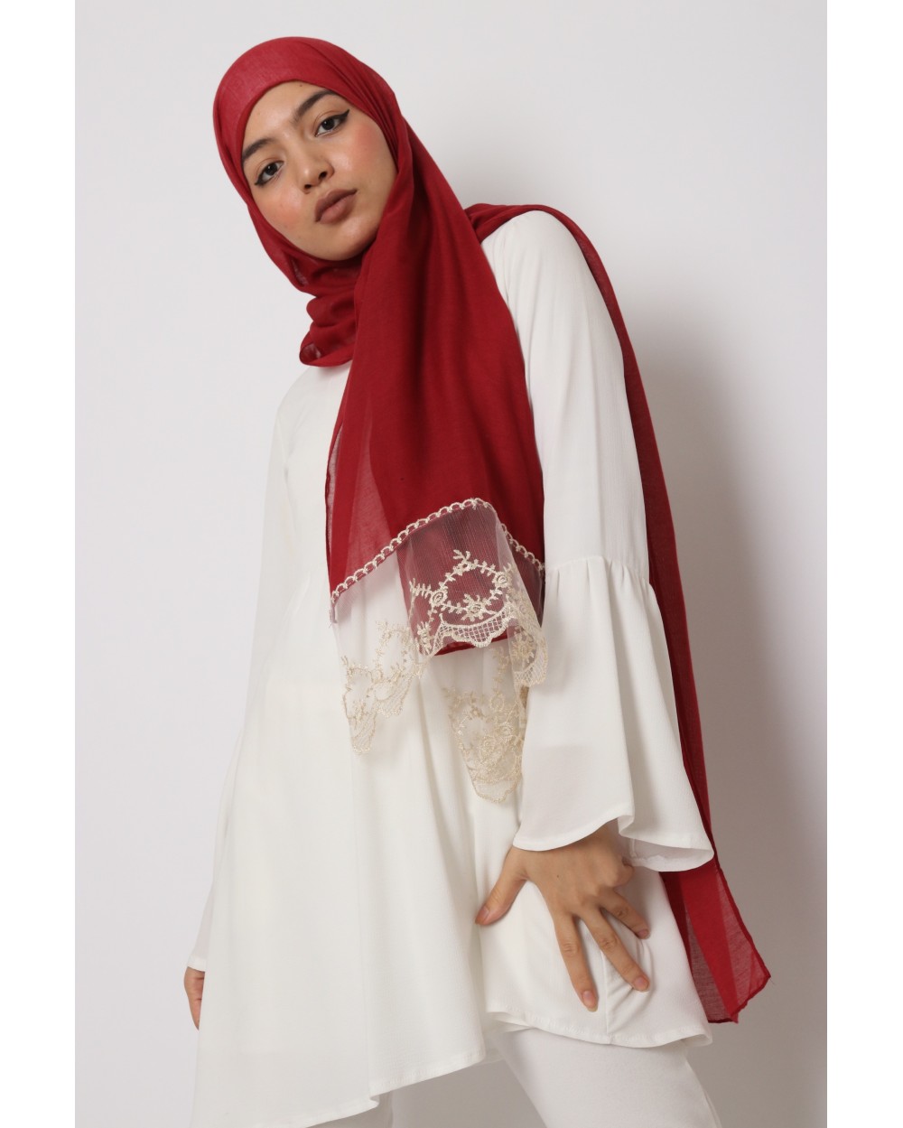 Maxi Hijab Carolyne lace