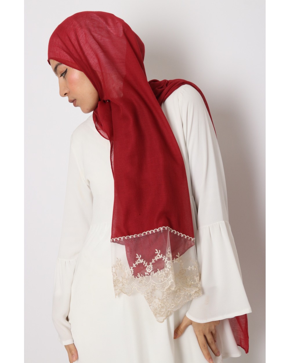 Maxi Hijab Carolyne dentelle