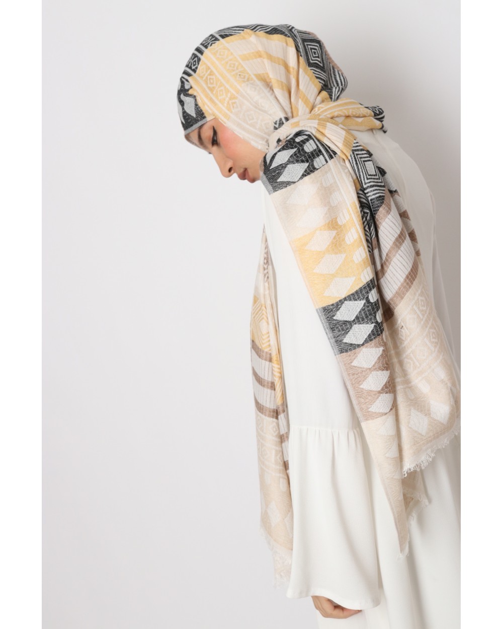 Maxi Ethnic print scarf Shady