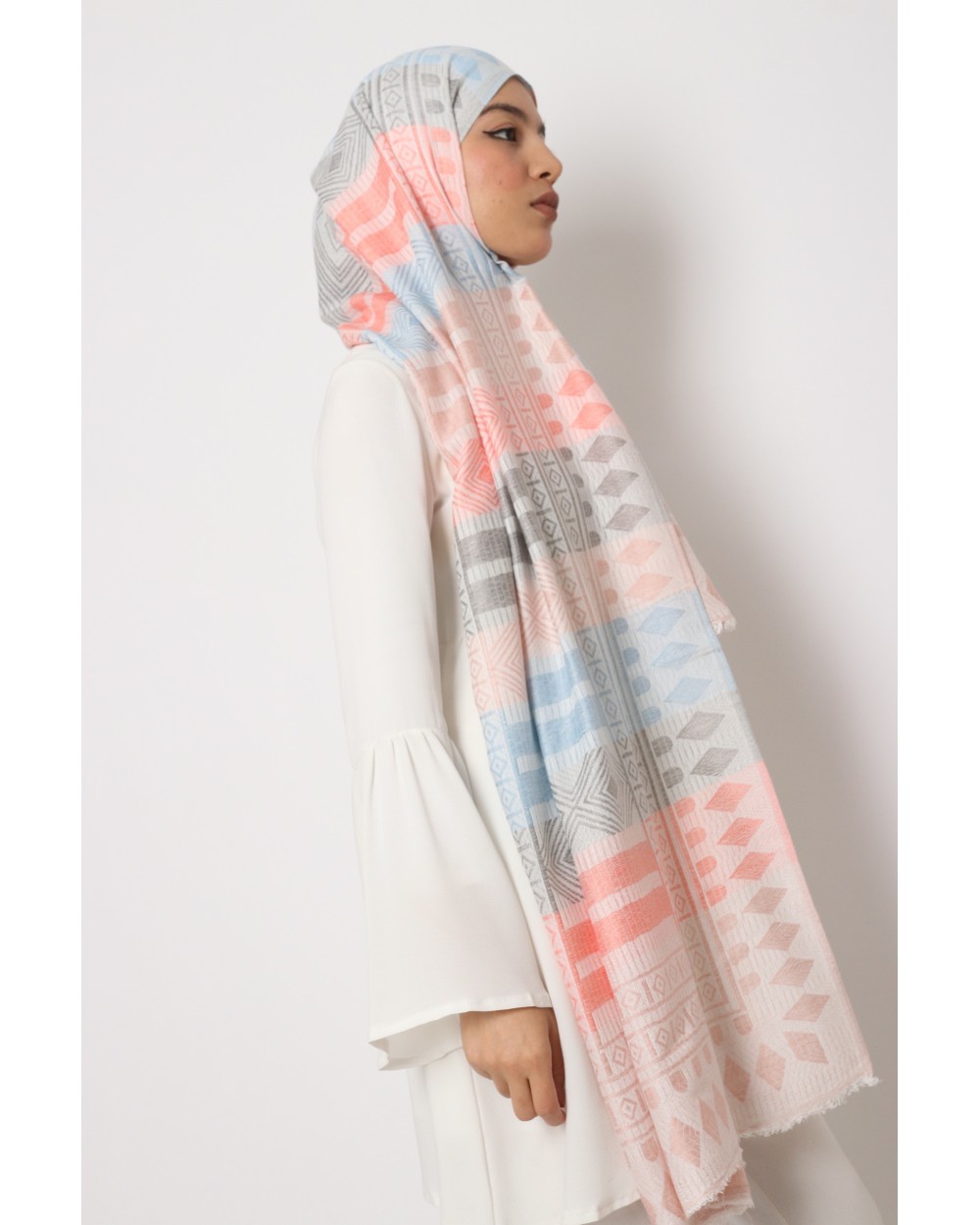 Maxi Ethnic print scarf Shady