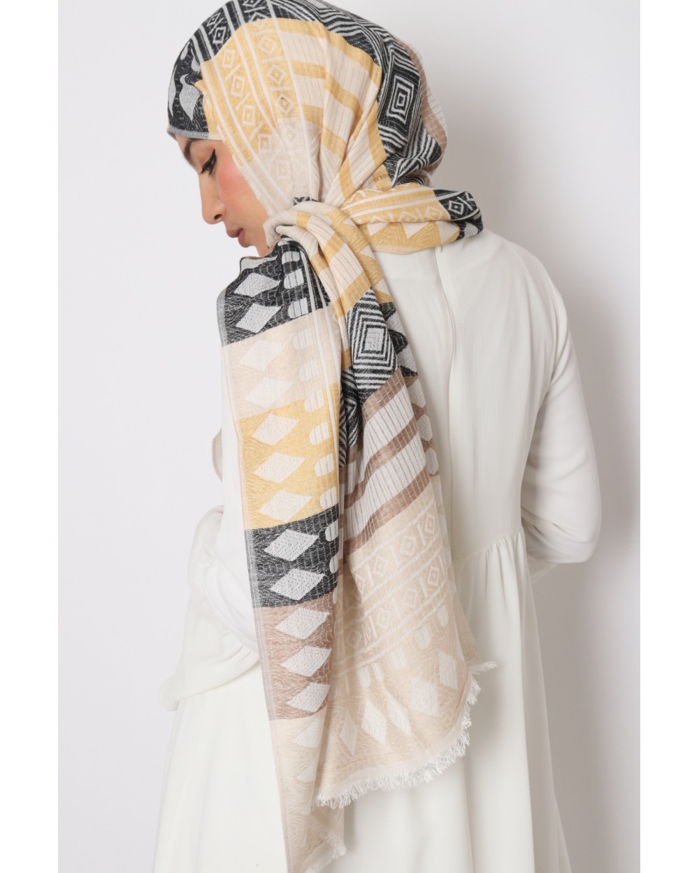 Maxi Ethnic print scarf Shady