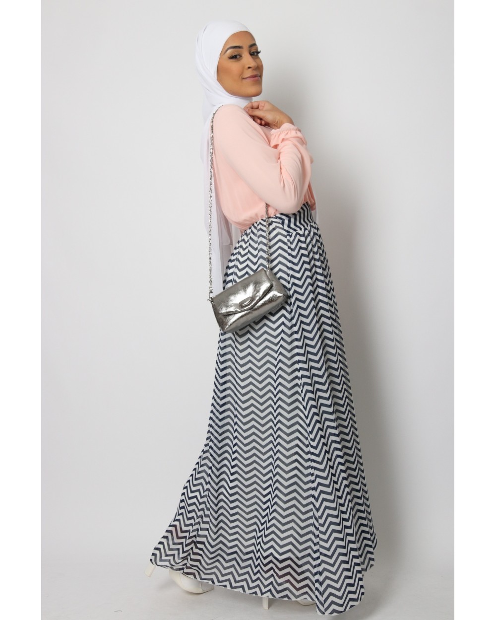 Robe Santorin bicolore