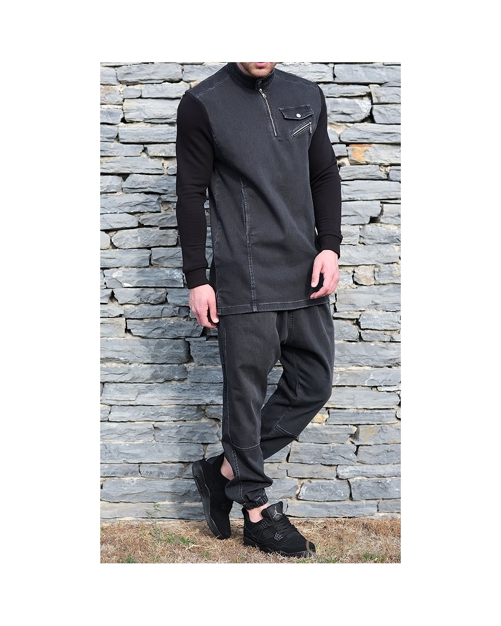 Haut bi-matière K2 Qaba'il