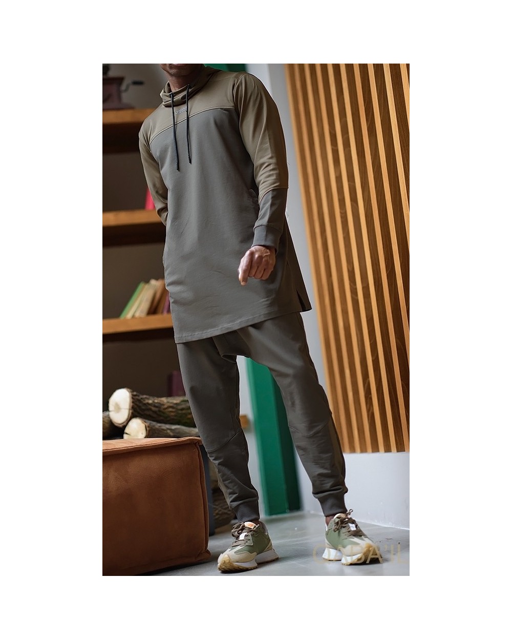 Delta Qaba'il short qamis set