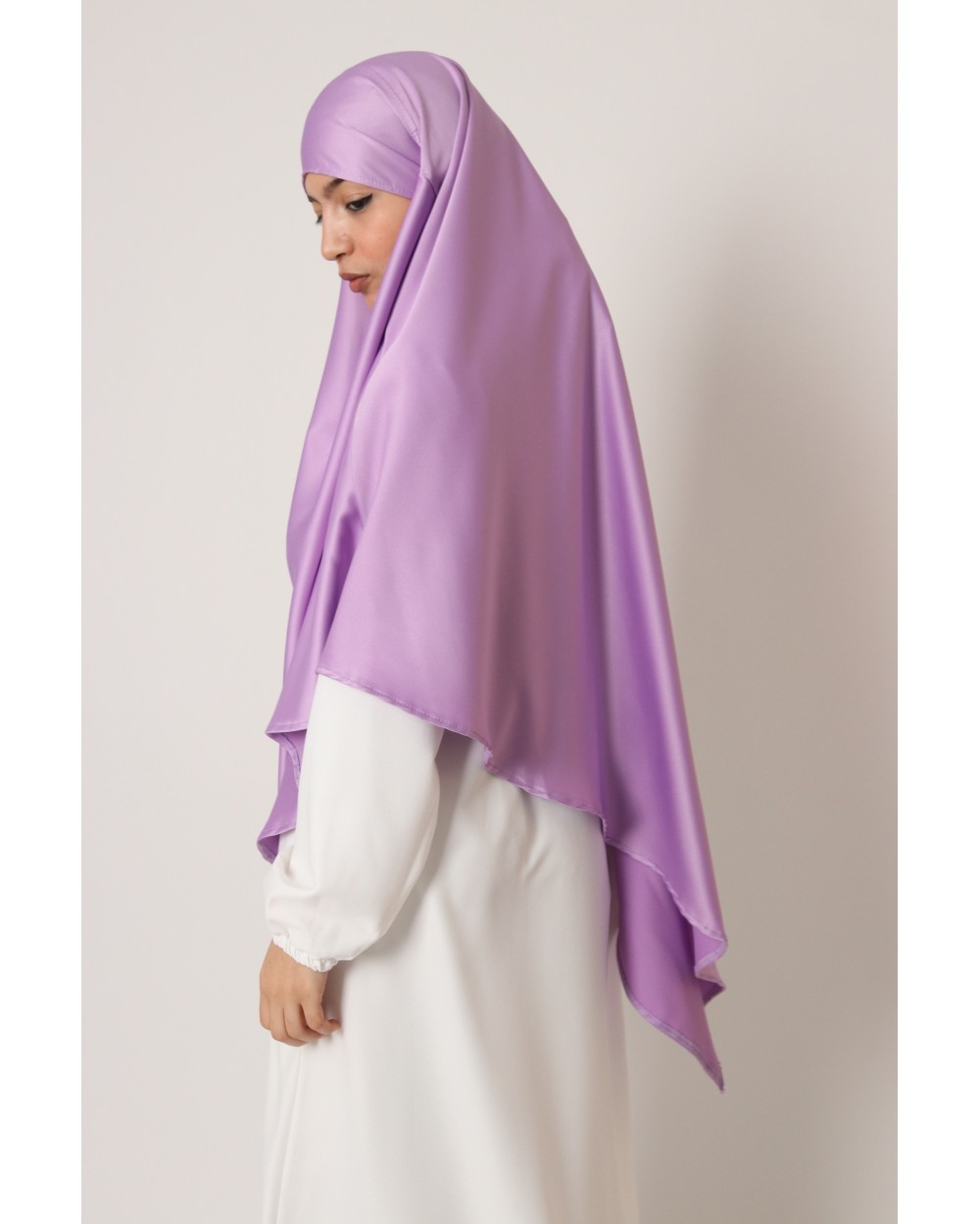 Satin Khimar