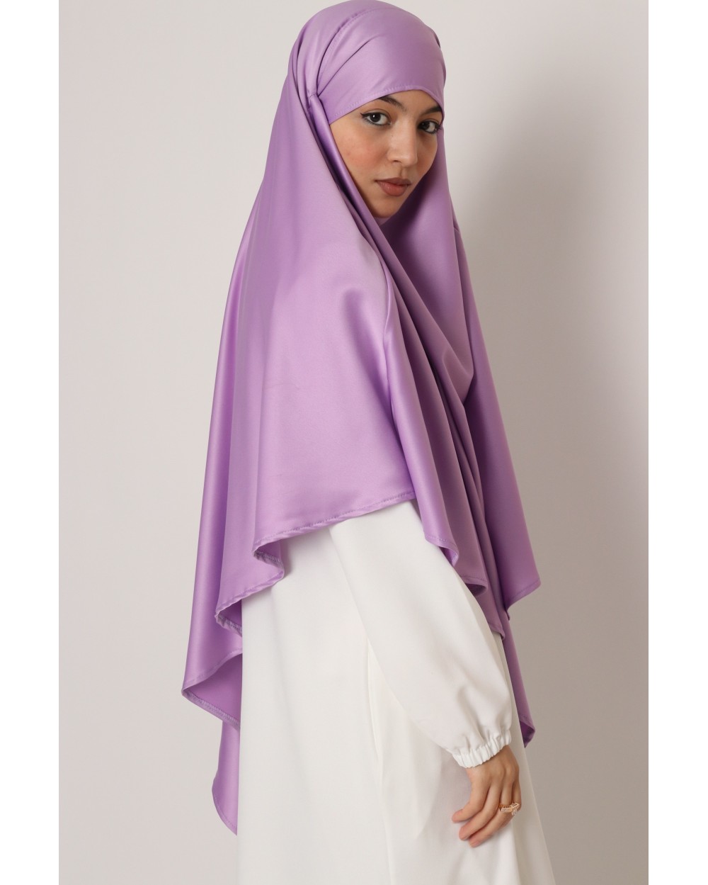 Satin Khimar