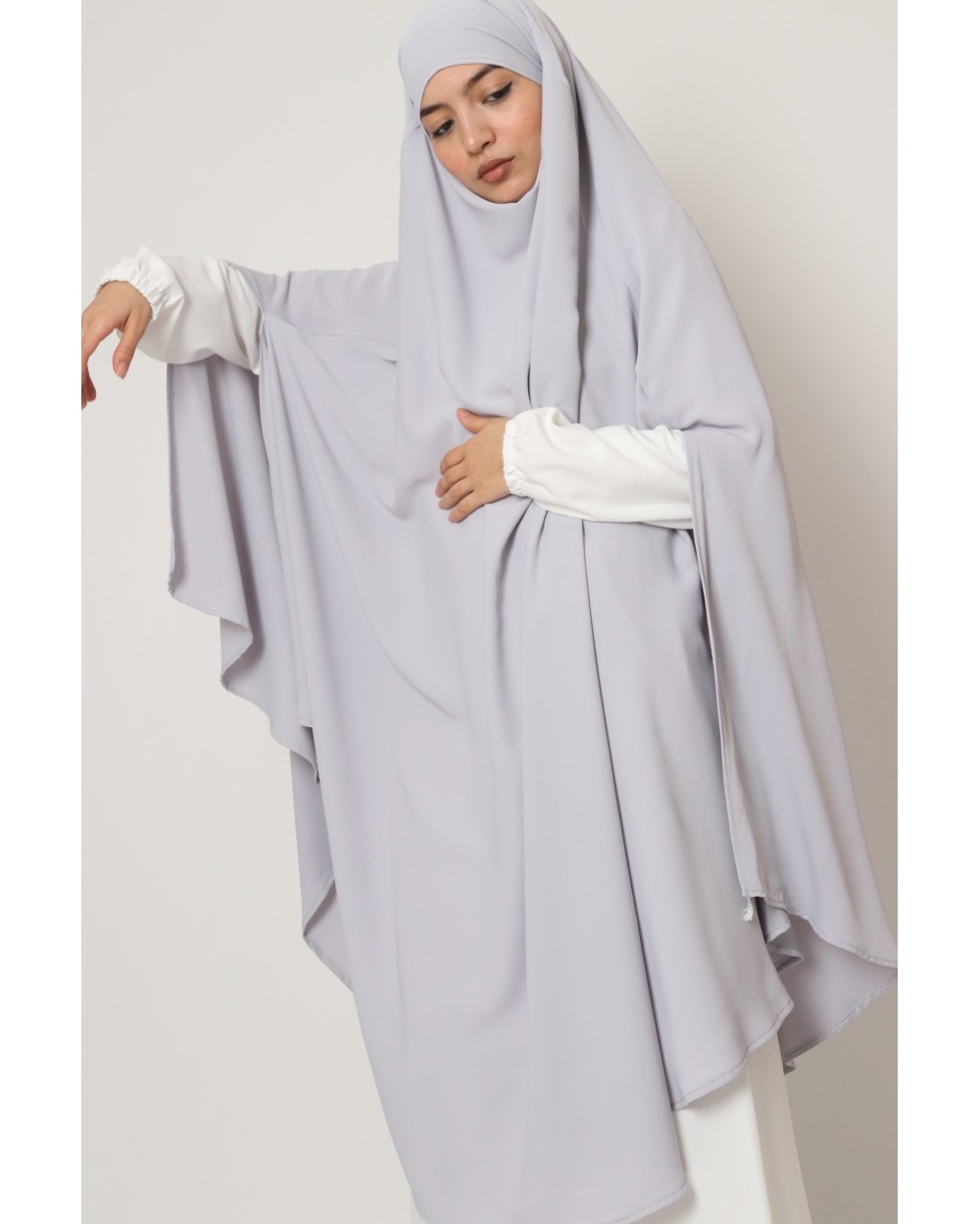 Khimar avec fentes