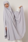 Khimar avec fentes