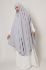 Khimar with slits