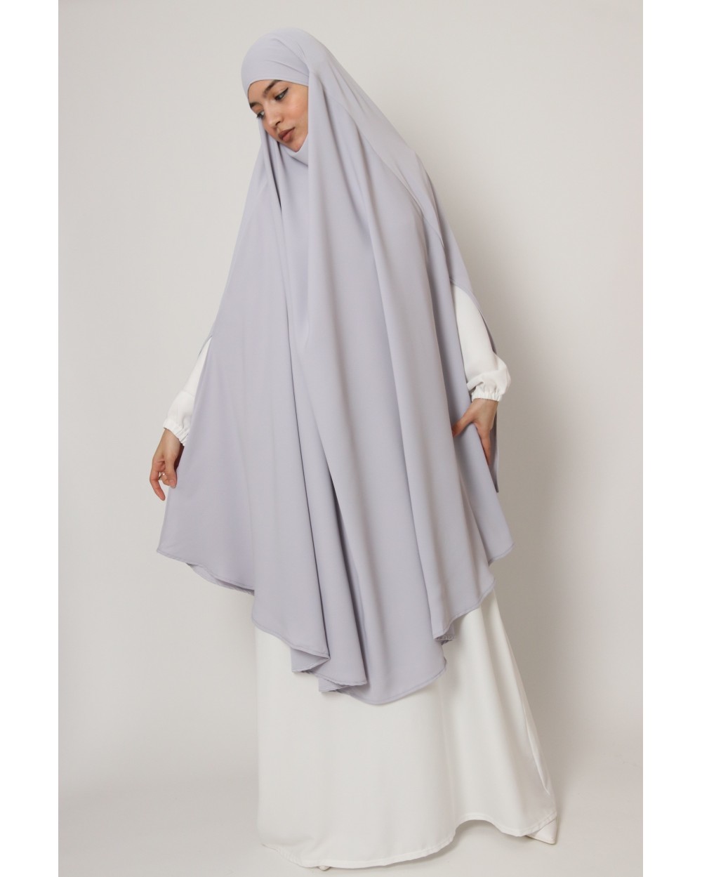 Khimar avec fentes