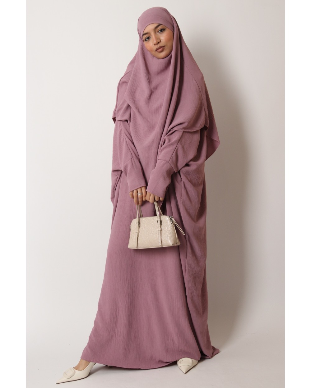 Set abaya butterfly with khimar