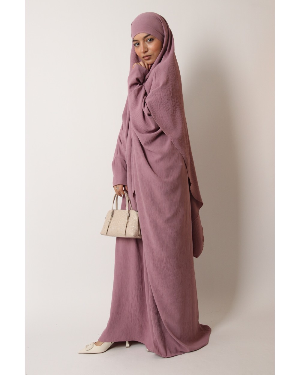 Set abaya butterfly with khimar