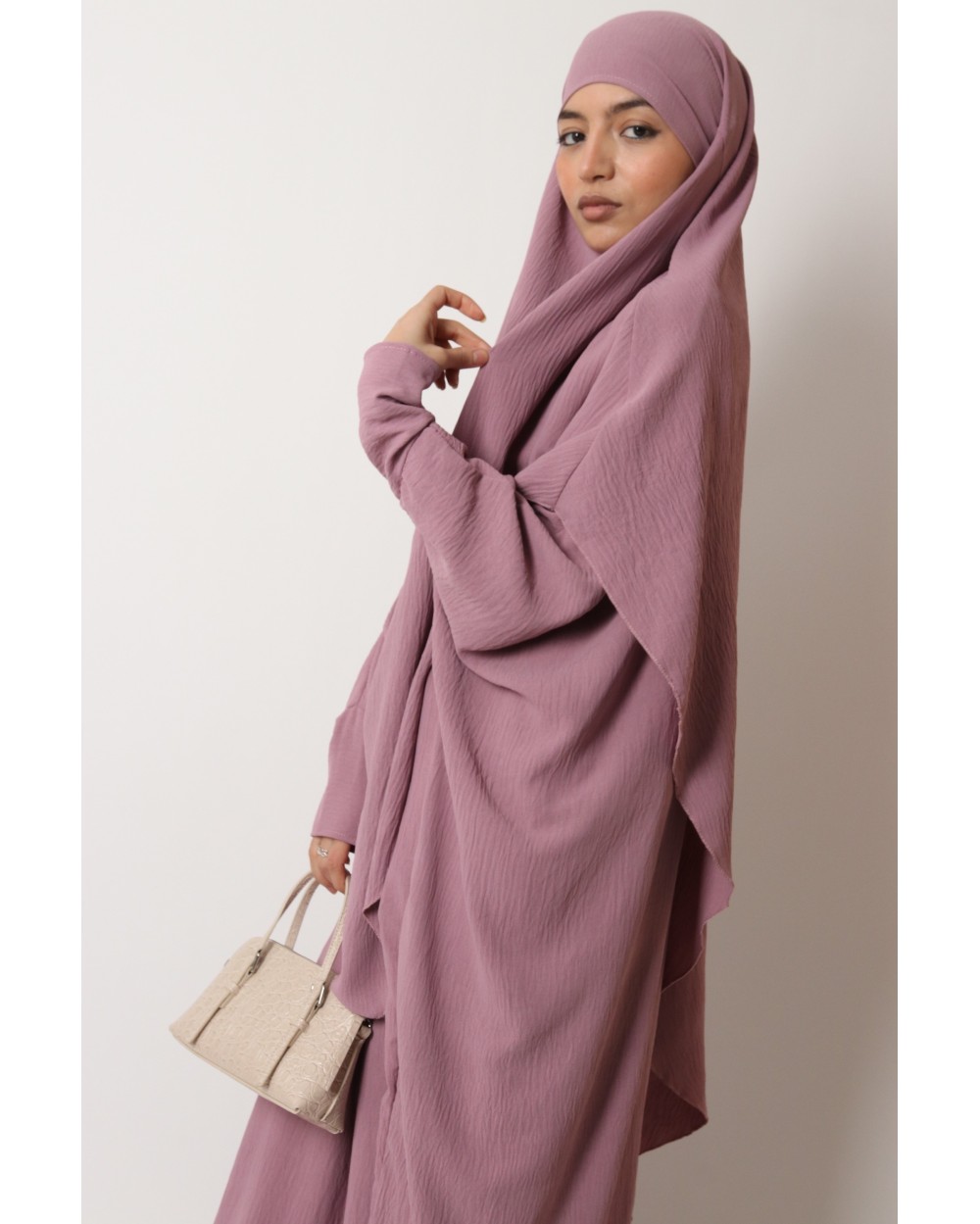 Set abaya butterfly with khimar