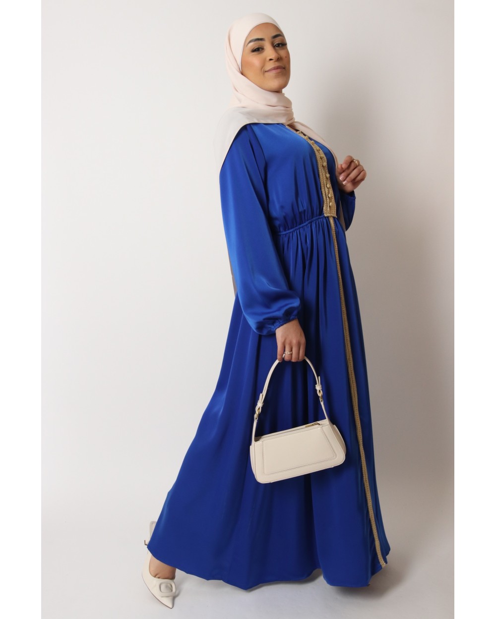 Abaya long flared dress sfifa