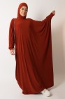 Abaya papillon cagoule intégré
