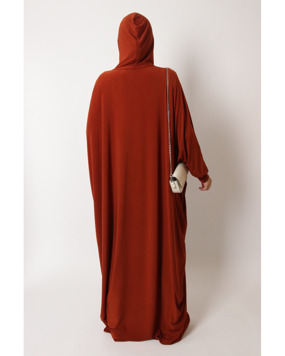 Abaya papillon cagoule intégré