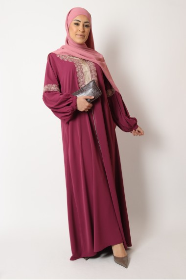 Nayla Embroidered Long Dress