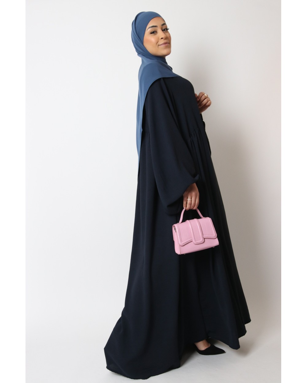 Abaya manches bouffantes Jazz Oumi