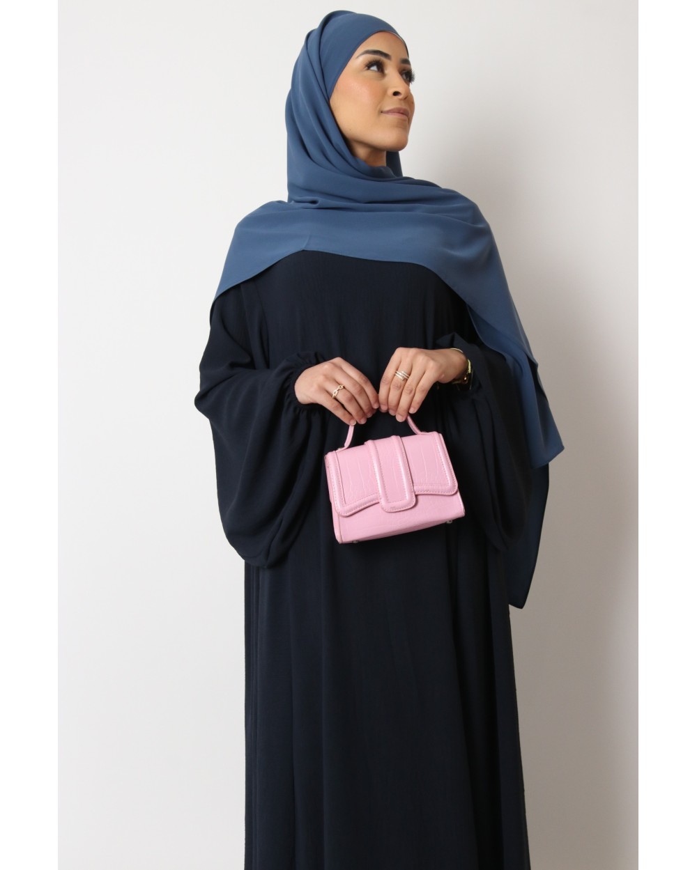 Abaya manches bouffantes Jazz Oumi