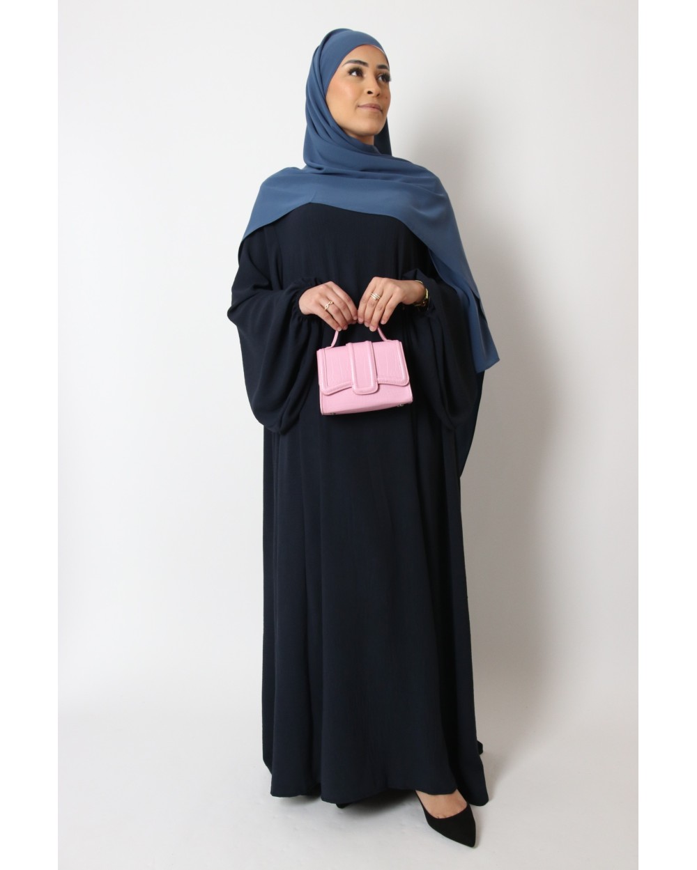 Abaya manches bouffantes Jazz Oumi