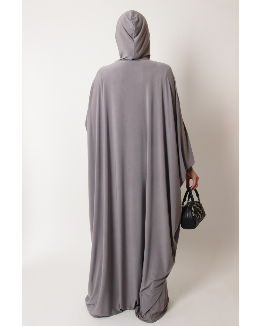 Abaya papillon cagoule intégré