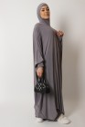 Abaya papillon cagoule intégré