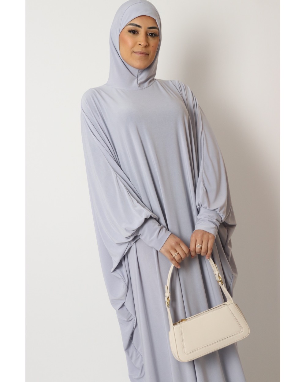 Abaya papillon cagoule intégré