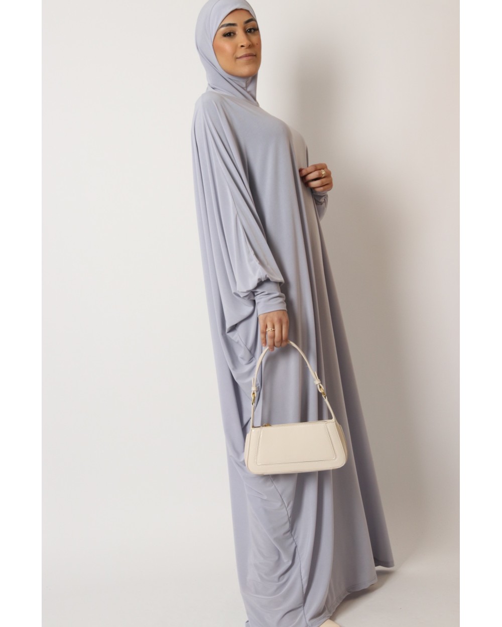 Abaya papillon cagoule intégré