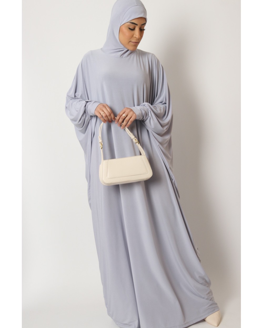 Abaya papillon cagoule intégré