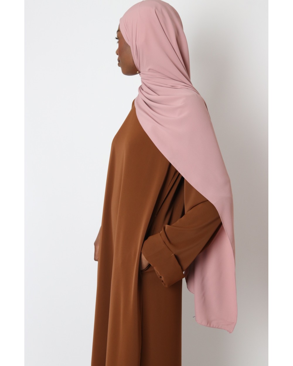 Abaya Antilia manches revers grande taille