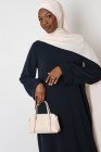 Abaya Antilia manches revers grande taille