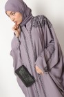 Butterfly abaya Dubai rhinestones