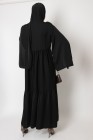 Robe à volants hijab intégré