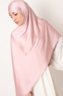 Hijab satin plissée à nouer