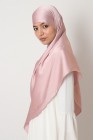 Hijab satin plissée à nouer