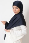 Hijab satin plissée à nouer