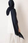 Hijab satin plissée à nouer