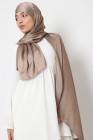 Hijab satin plissée à nouer