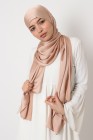 Hijab satin plissée à nouer