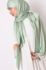 Hijab satin plissée à nouer