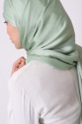 Hijab satin plissée à nouer