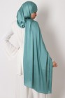 Hijab satin plissée à nouer