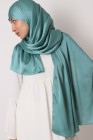 Hijab satin plissée à nouer