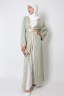 Medina silk lace Kaftan kimono