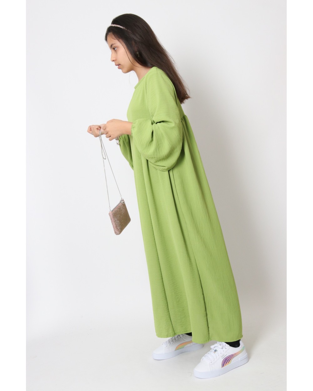 Abaya puff sleeves Jazz Binti