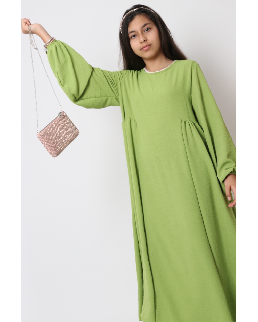 Abaya puff sleeves Jazz Binti