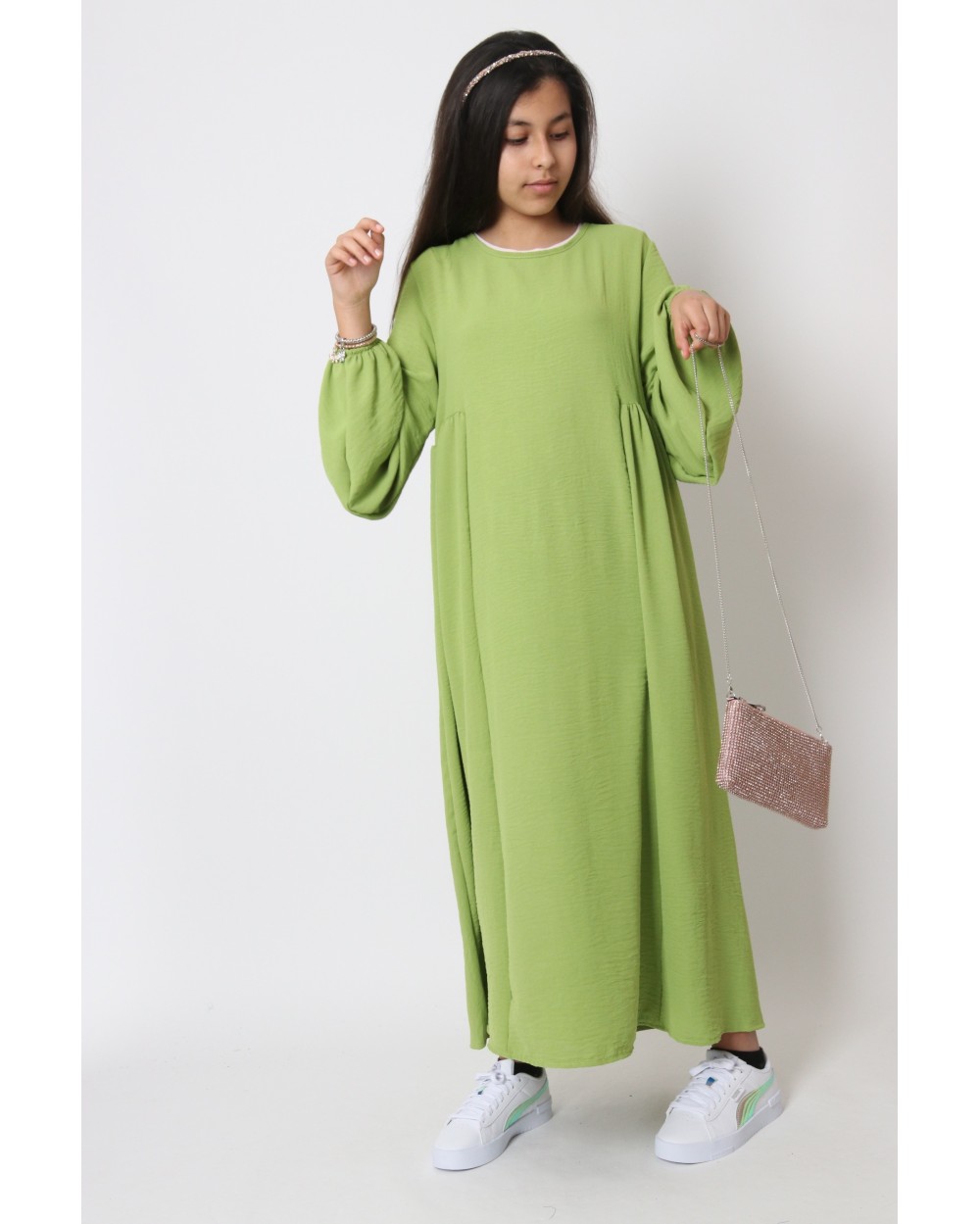 Abaya puff sleeves Jazz Binti