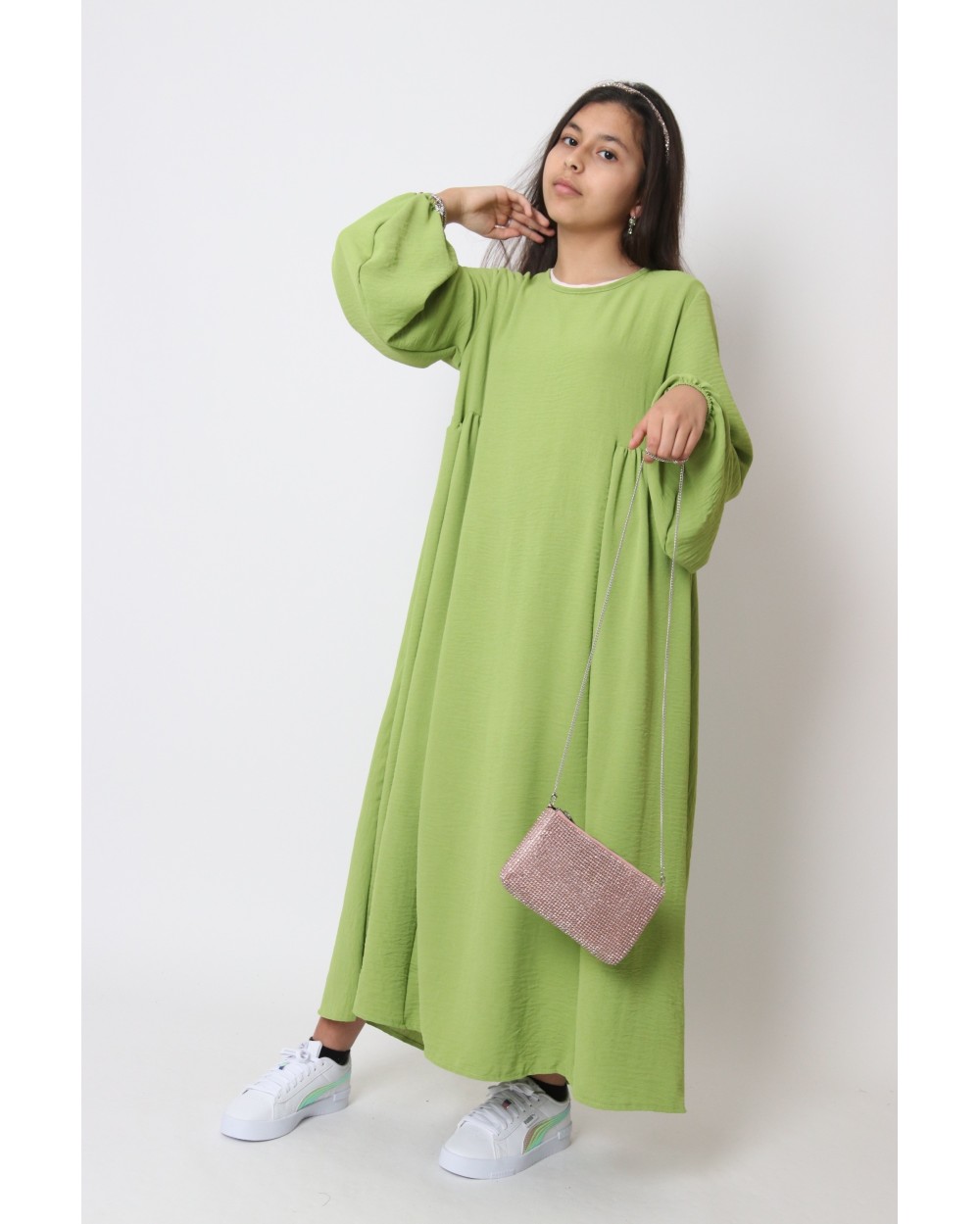 Abaya puff sleeves Jazz Binti