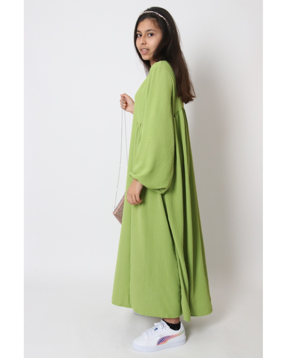 Abaya puff sleeves Jazz Binti