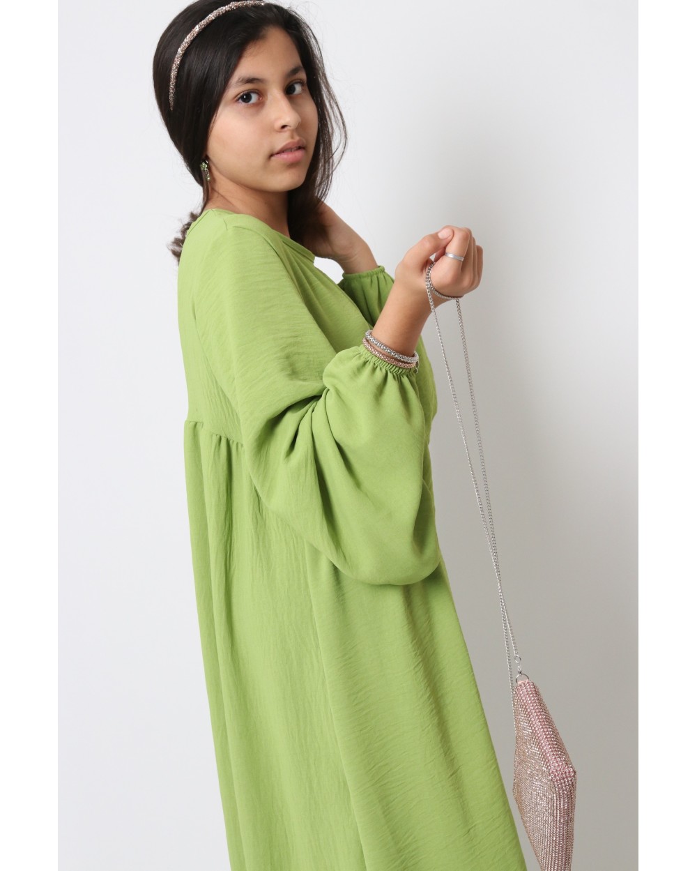 Abaya puff sleeves Jazz Binti
